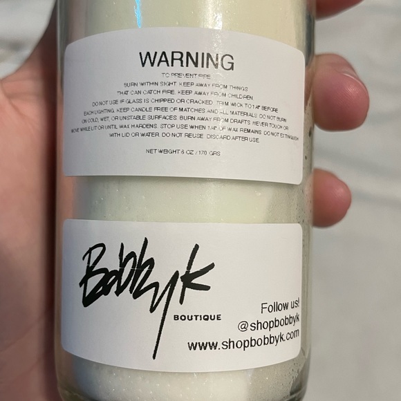 Post Malone Jesus Candle - Picture 2 of 3